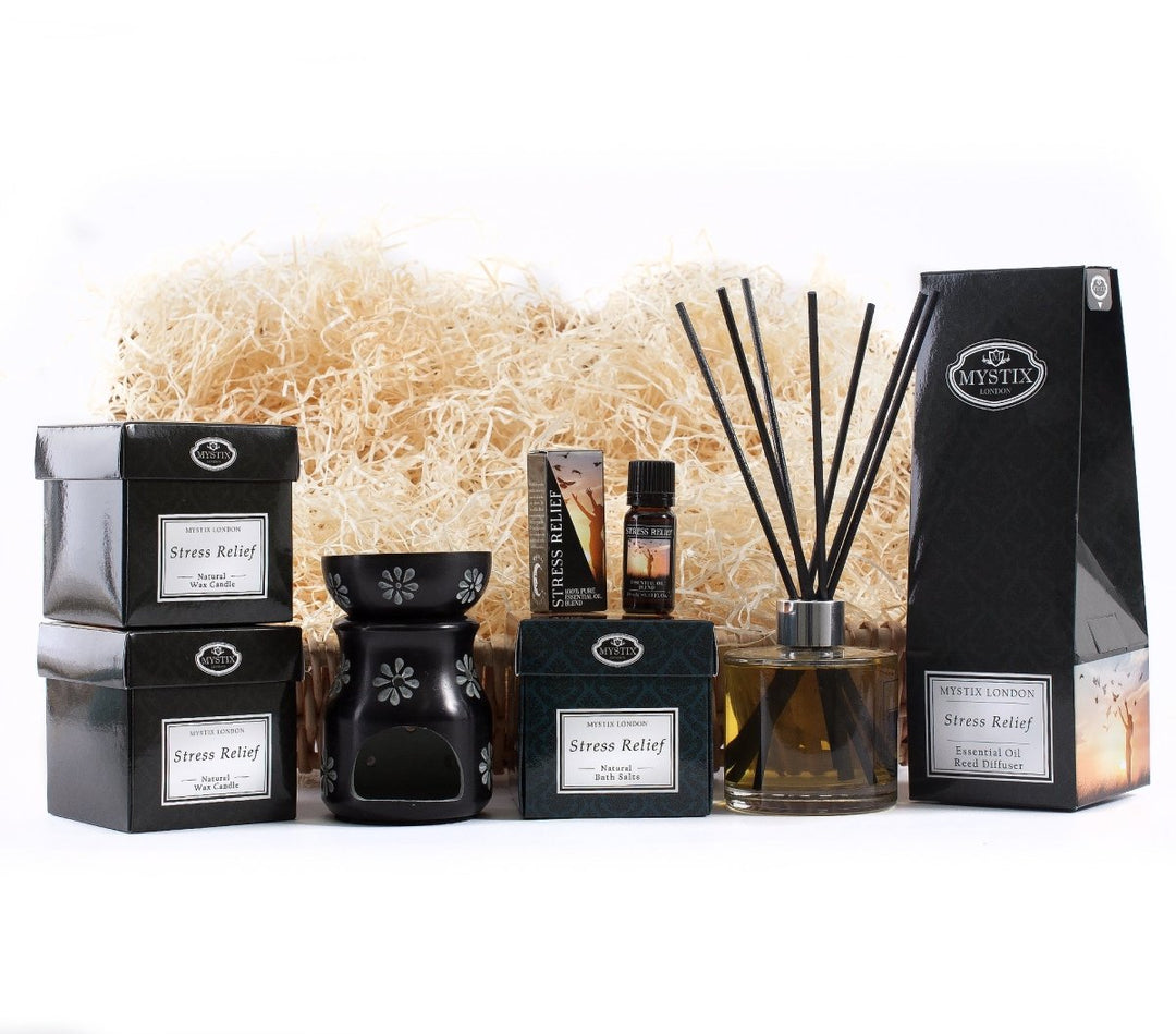 Stress Relief | Premium Aromatherapy Hamper - Mystic Moments UK