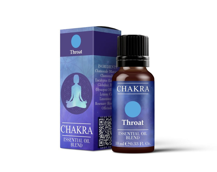 Throat Chakra | Essential Oil Blend - Mystic Moments UK