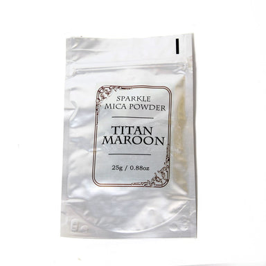 Titan Maroon Sparkle Mica - Mystic Moments UK