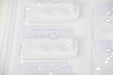 Wedding Favour Soap Mould Mold Double Heart with Arrow 8 Cavity M140 - Mystic Moments UK
