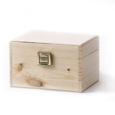 Wooden Aromatherapy Gift Box - (Empty But Can Hold 6 x 10ml Glass Bottles) - Mystic Moments UK